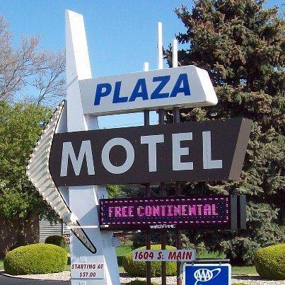 Plaza Motel Bryan Eksteriør bilde